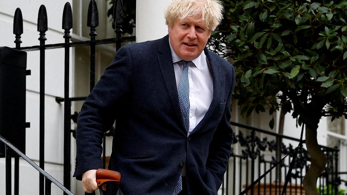 Former British Prime Minister Boris Johnson. File | Photo Credit: Reuters