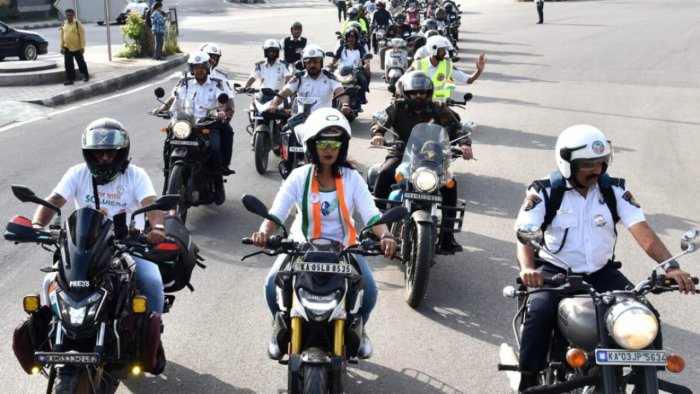 Ride with Soldiers Bike Rally Draws Hundreds in Bengaluru, Paying ...