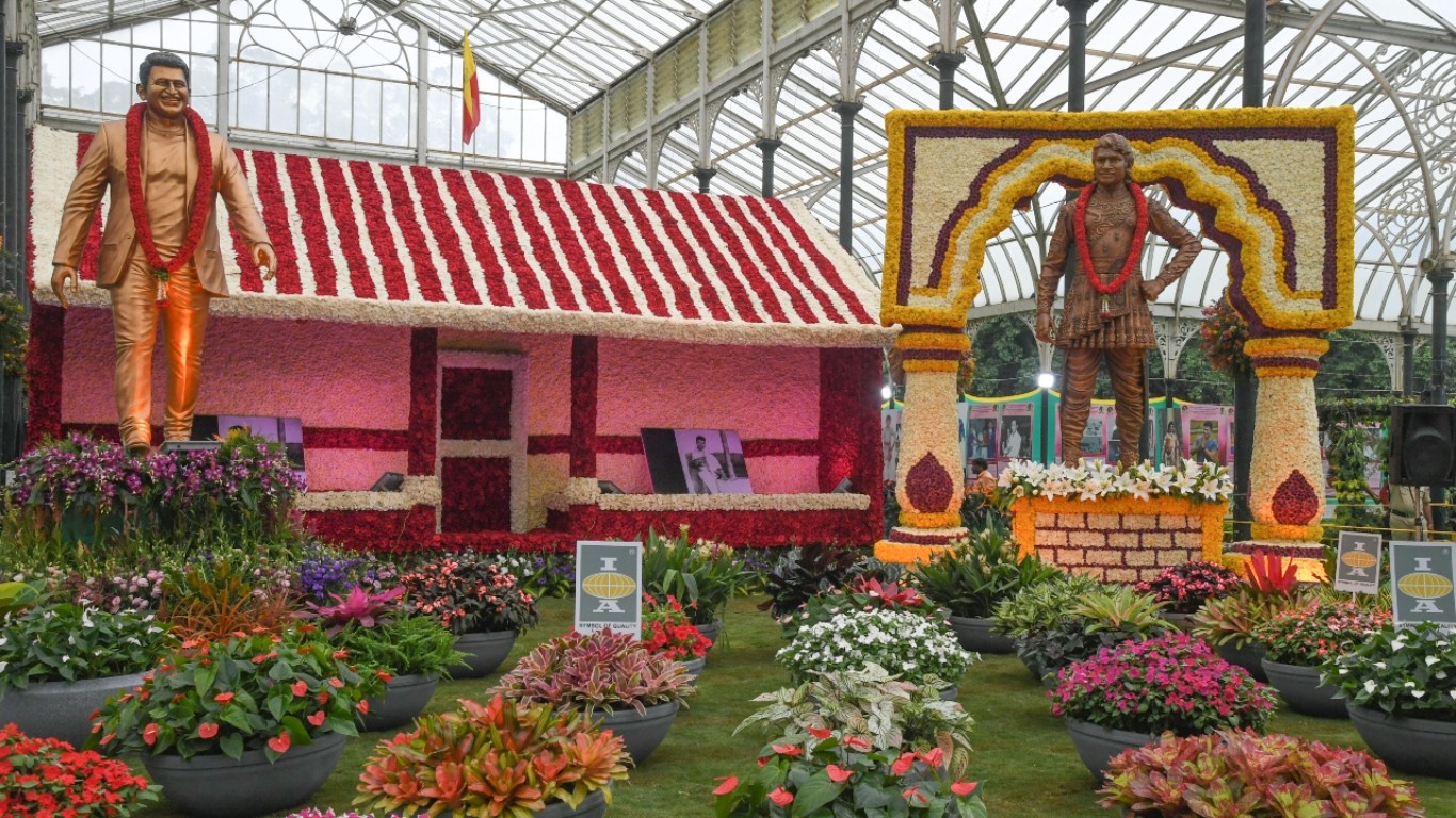 Lalbagh Independence Day Flower Show Opening Draws a Huge Crowd