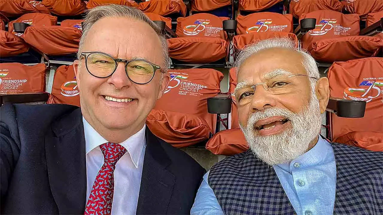 Diplomacy in Times of Cricket: Motera Thursday with PM Modi and Albanese