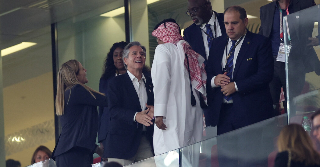 Global Leaders Mix Sports and Diplomacy at Qatar World Cup