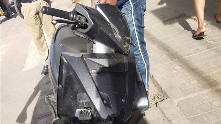 Scooterist held in Bengaluru