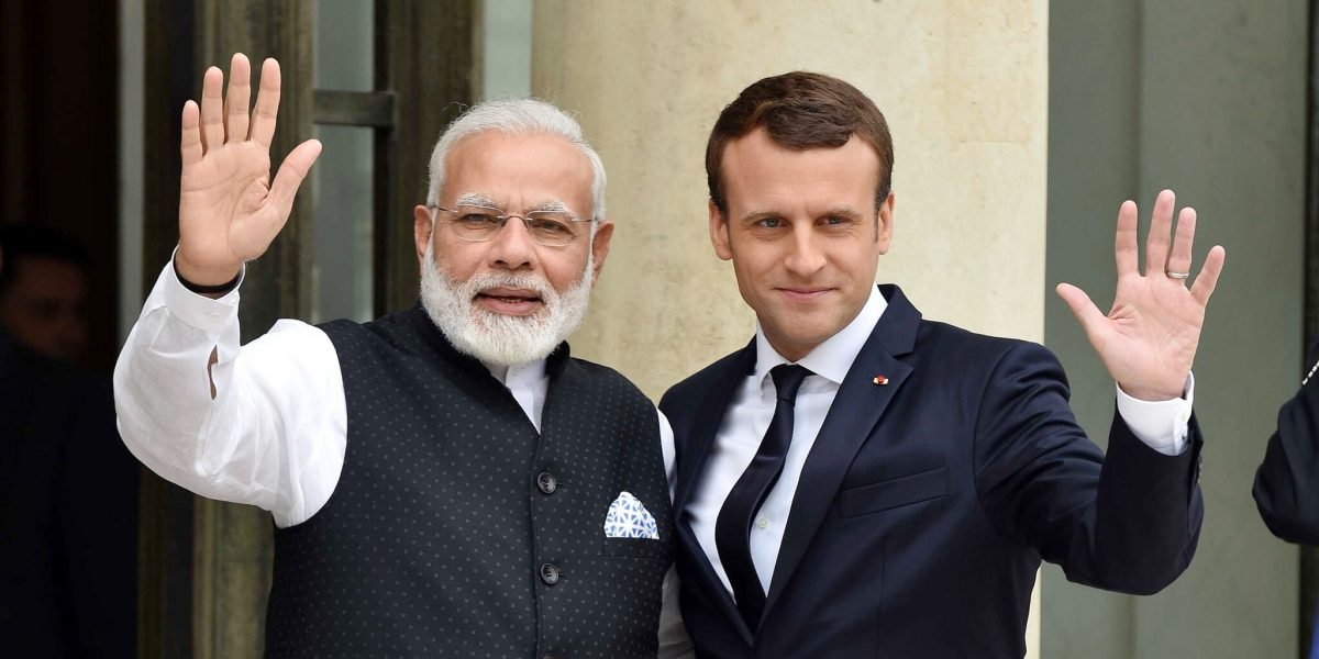 Indian Prime Minister Modi Expresses Intent to Strengthen Defence Ties with France