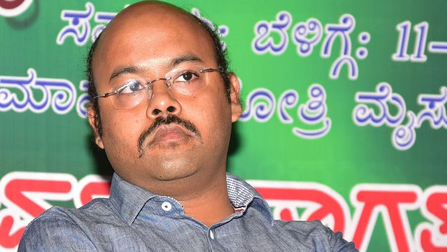 BJP lodges complaint against Yathindra