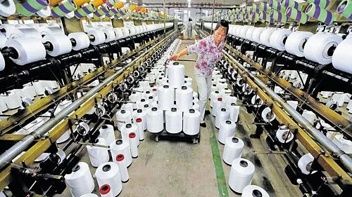 China factory activity expands for first time in six months