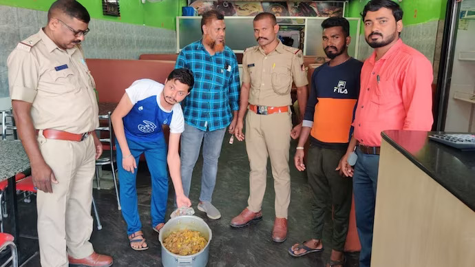 Cops raid eateries after Hindu groups claim beef mixing in biryani