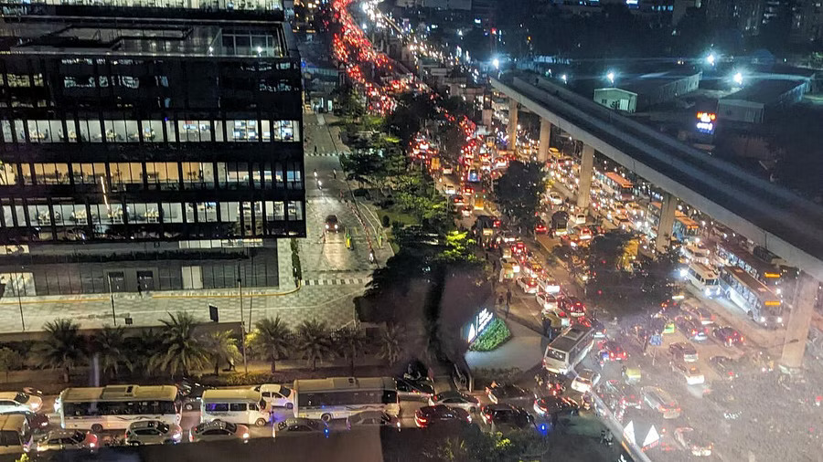 Day after bandh, Bengaluru hit by massive traffic jam