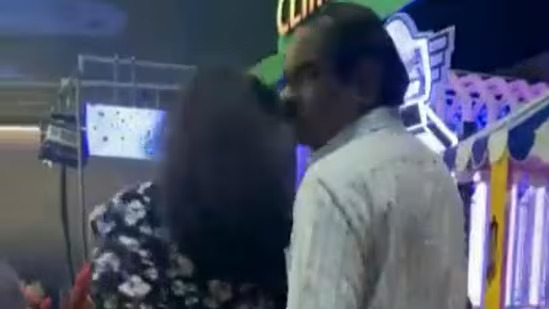 Elderly man gropes multiple women