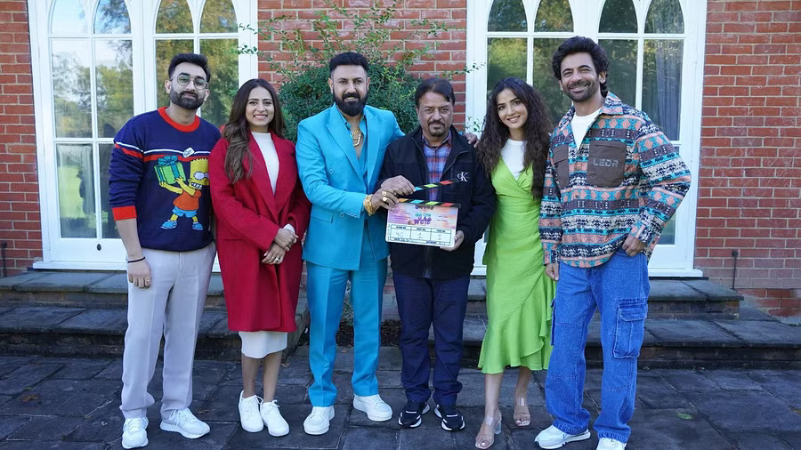 Gippy Grewal takes Carry on Jatta franchise forward new film starts shooting in London