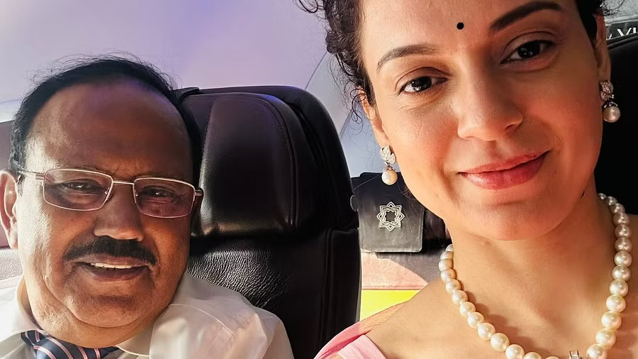 I got to meet sir who is every soldier’s inspiration Kangana on meeting Ajit Doval