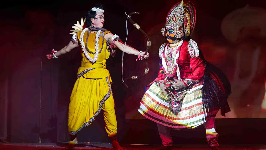 Modern day friends lead ancient rivalry at ‘Shri Ram’ retelling of epic