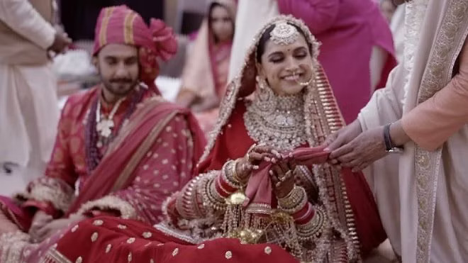 Ranveer Deepika unveil their wedding video on Koffee with Karan