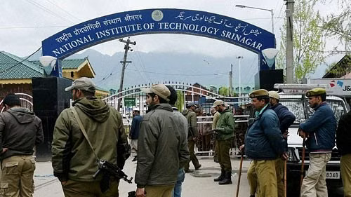Academic activities suspended at NIT Srinagar after protests over students social media post