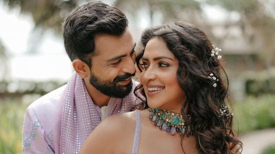 Amala Paul and Jagat Desais wedding was a dreamy affair check out their loved-up pics