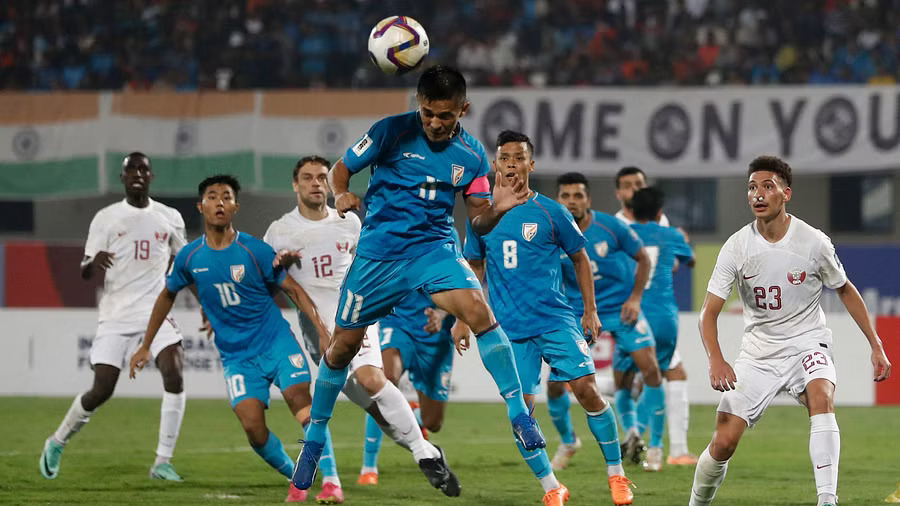 FIFA World Cup qualifiers India beaten 3-0 by Qatar