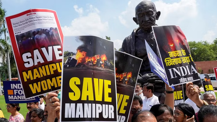 Manipur forces resorted to arson, looting in the name of 'combing operations' in Moreh