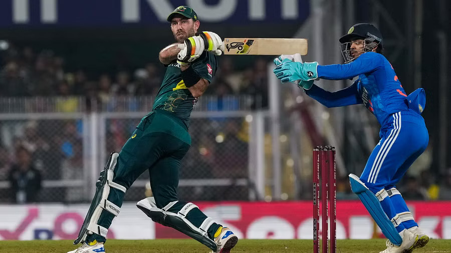 Maxwell mayhem keeps Australia alive in T20 series vs India