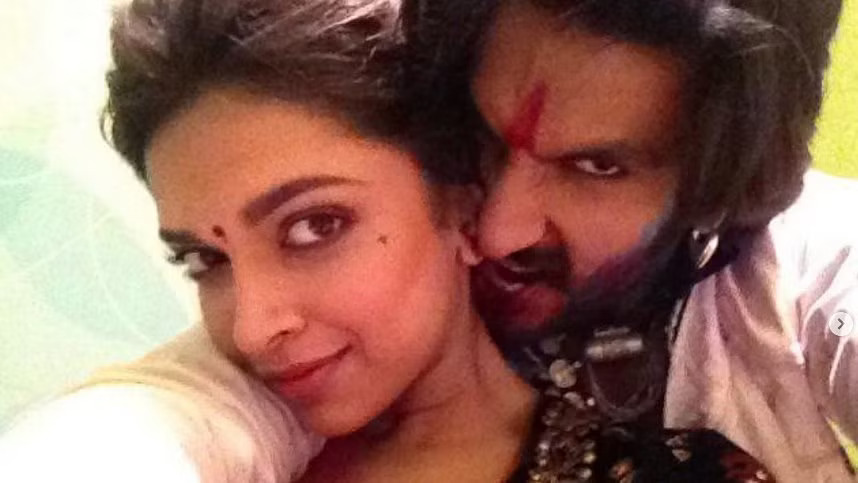 On 5th wedding anniversary with Deepika