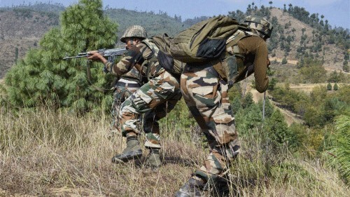 Two residential houses attached in J&K for harbouring militants