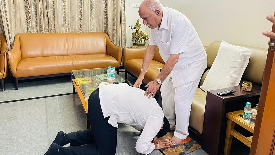 Vijayendra emerges from BSYs shadow assumes party mantle