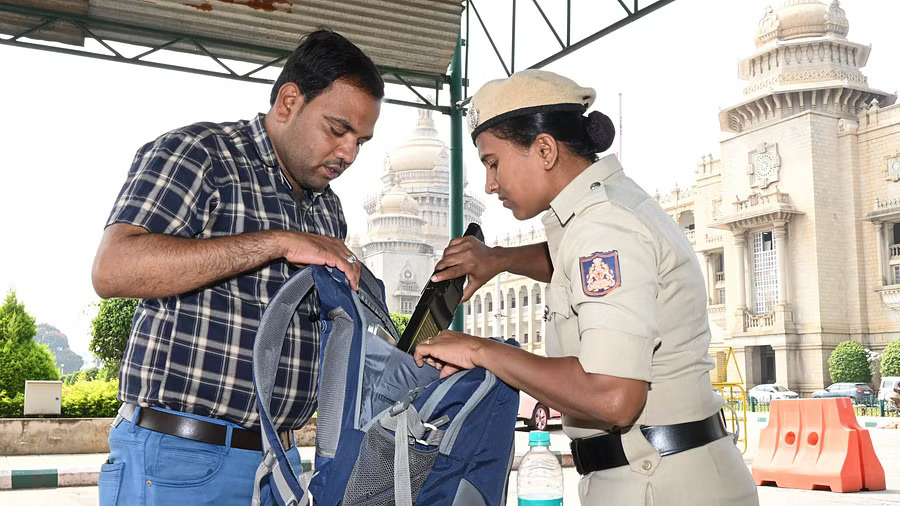 Adequate security in place at Vidhana Soudha plan to enhance safety using technology