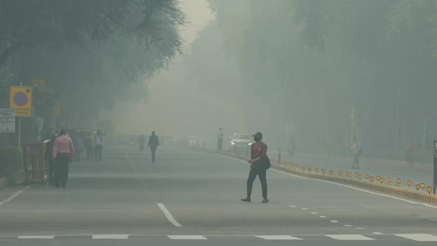 Delhi's AQI 'very poor minimum temp 14.6 deg C
