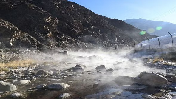 Expert panel set up to monitor sudden water surge in hot springs in Lehs Chumathang