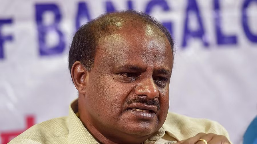 H D Kumaraswamy leaves for Delhi to hold seat-sharing talks with BJP