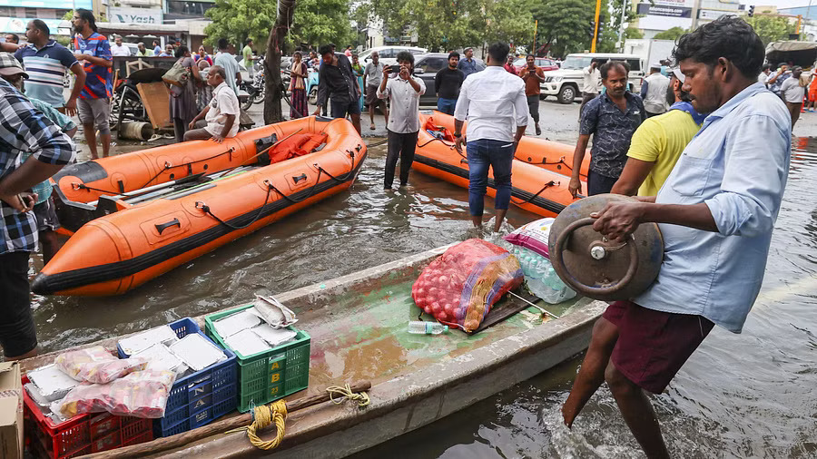 Hundreds still stranded plants closed in flood-hit Chennai
