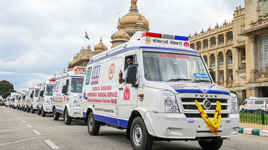 Karnataka launches 262 ambulances under ‘108’ service fleet now 715