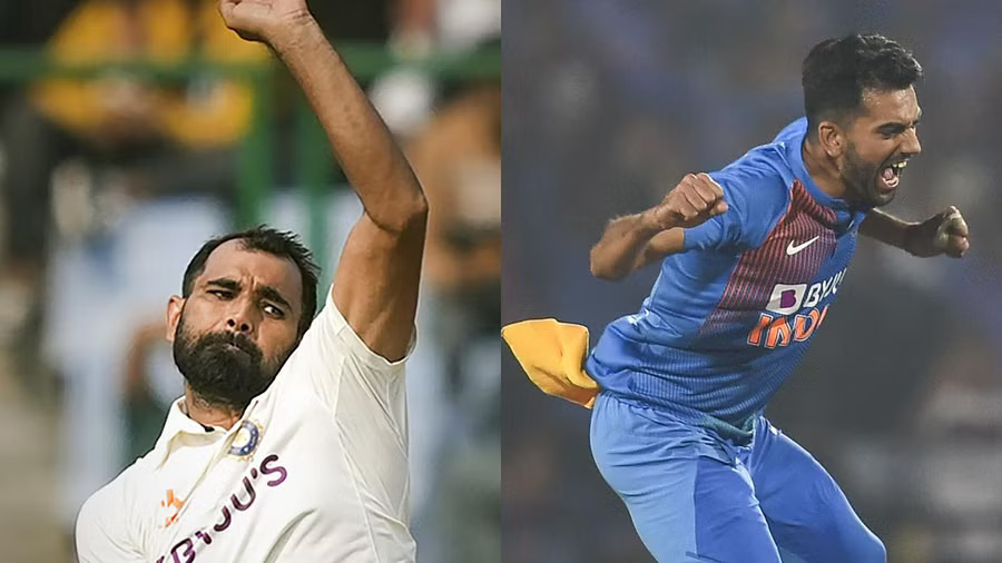 Mohammed Shami to miss SA Tests Chahar pulls out as Akash Deep replaces pacer in ODIs