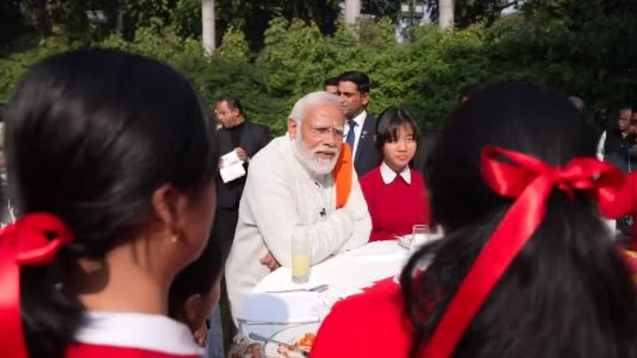 PM Modi shares video of students tour of his office