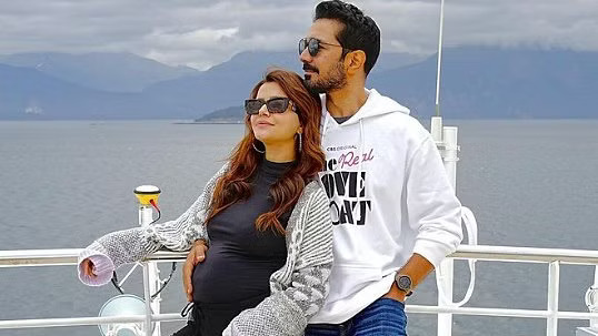 Rubina Dilaik Abhinav Shukla reveal names of twin daughters as they turn a month old