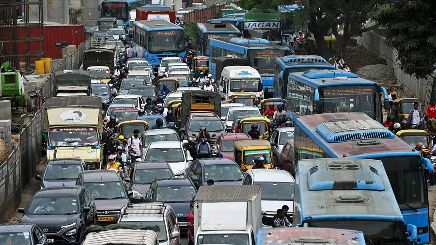 More vehicles not enough roads leave Bengaluru choking