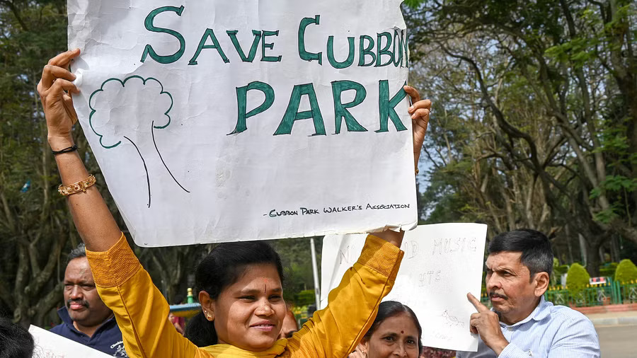 Walkers protest noisy NYE celebrations at Cubbon Park
