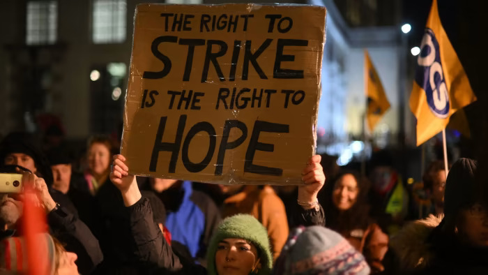 UK braced for biggest day of strikes this winter