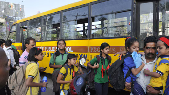 Bengaluru police book 23 school bus1