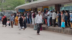 Temporary power outage at Majestic bus stand