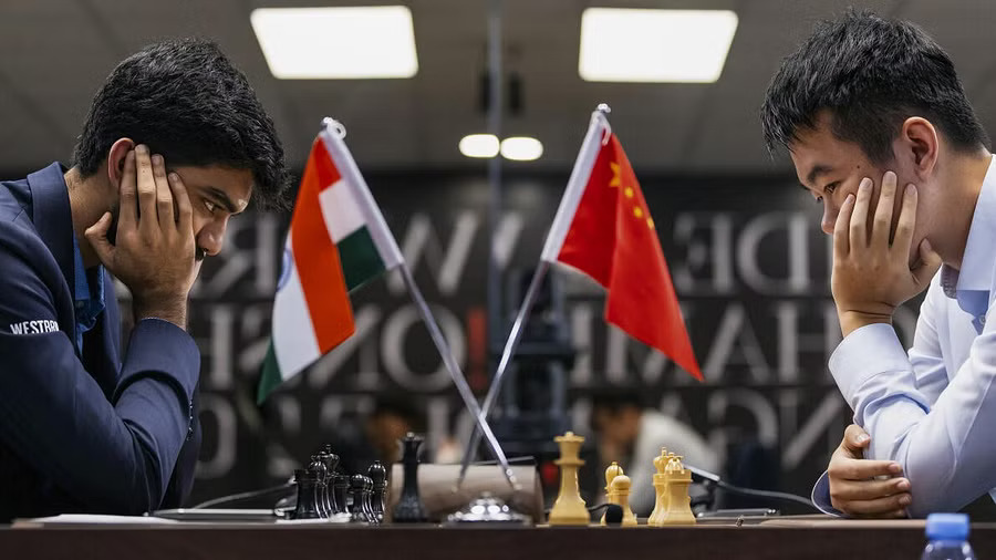 World Chess Championship Gukesh draws against Liren in 13th game