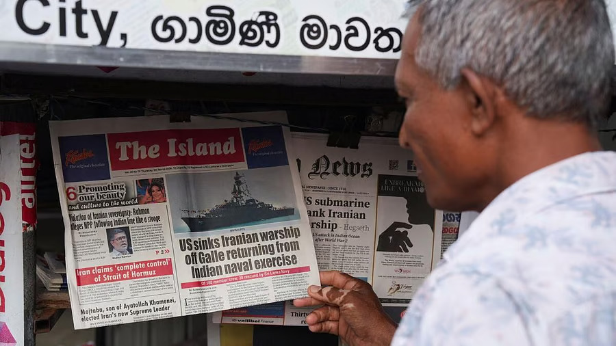 Contemplating action to safeguard all lives Sri Lanka says second Iranian ship awaits entry into its territorial waters